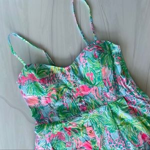 EUC Lilly Pulitzer Easton Dress Seasalt on Parade